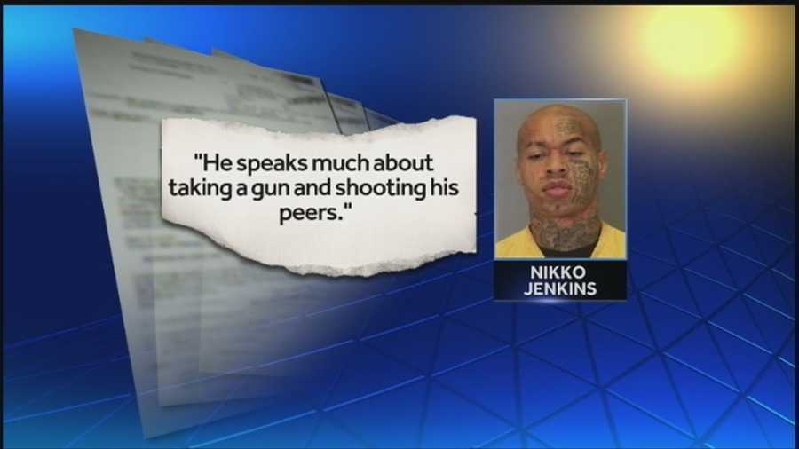 In a mailing to KETV NewsWatch 7, suspected killer Nikko Jenkins lays out documents detailing his troubled past.