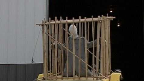 tiger cage causing controversy
