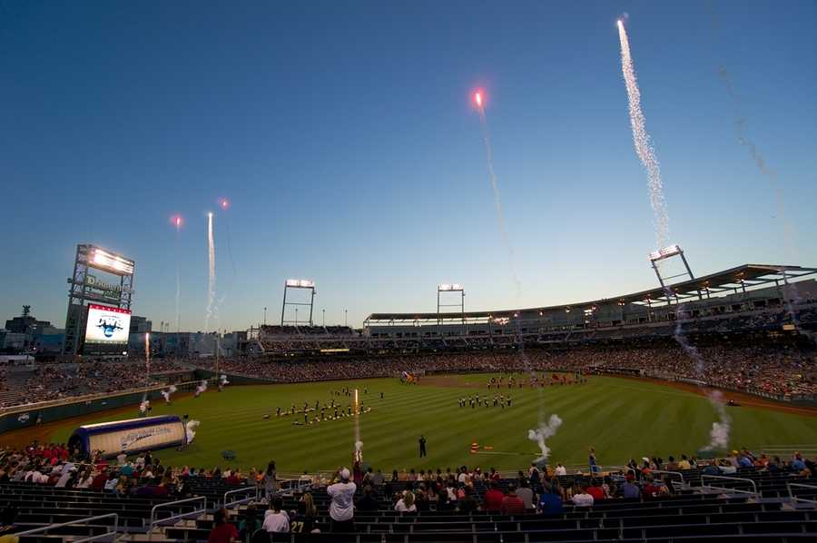 CWS Opening Ceremonies light up the sky