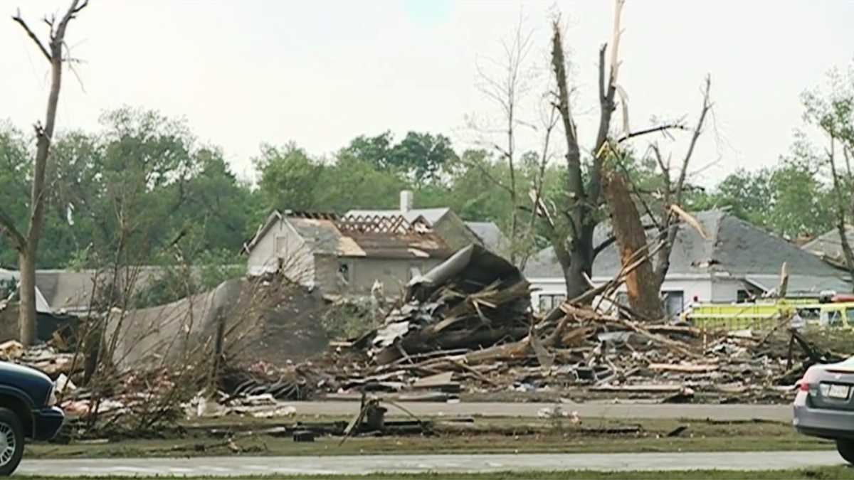 Photos Tornado damage in Pilger