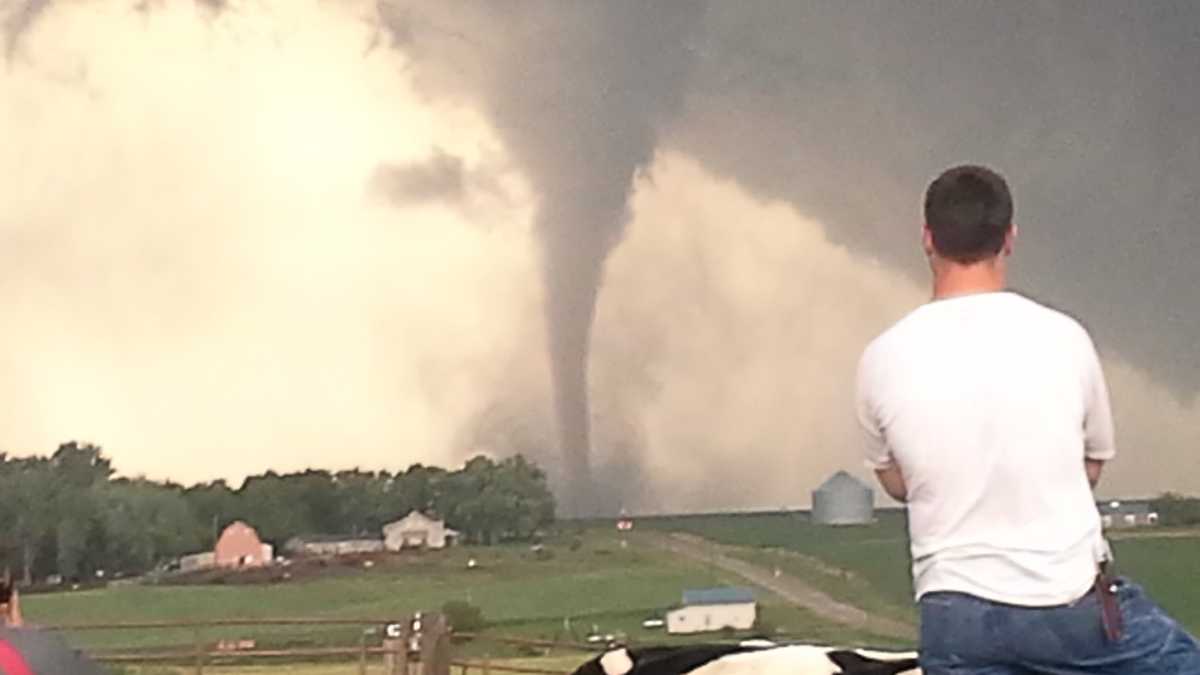 Photos Tornado damage in Pilger