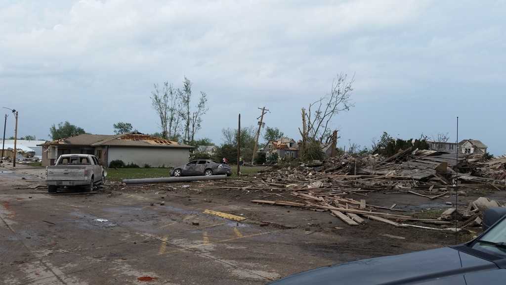 Photos Tornado damage in Pilger