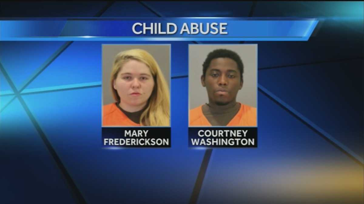 Two charged with child abuse Friday