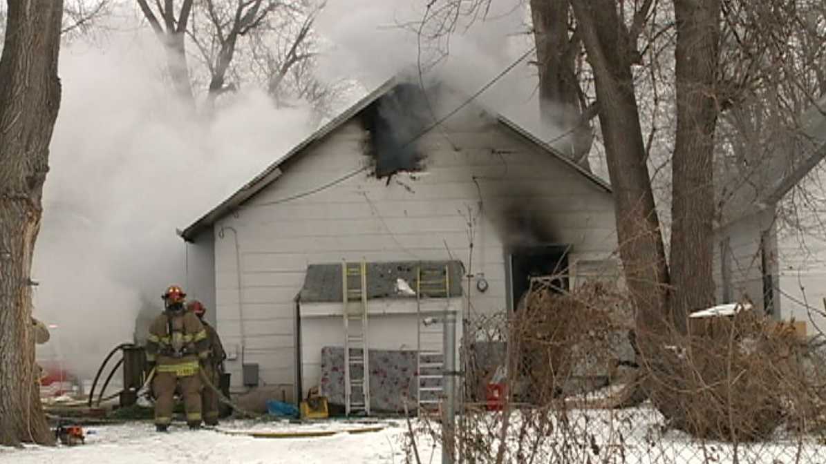 House fire near 14th and Fowler