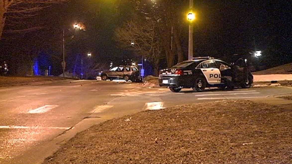 Photos Omaha police cruiser involved in crash overnight