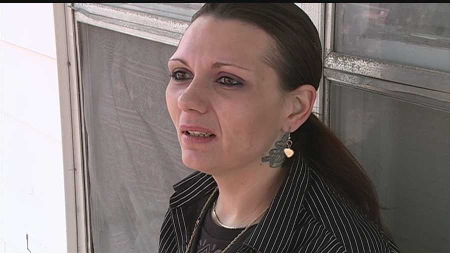 Amanda Elrod said she was on her way to meet her husband, Daniel Elrod, Monday night when he was shot and killed.