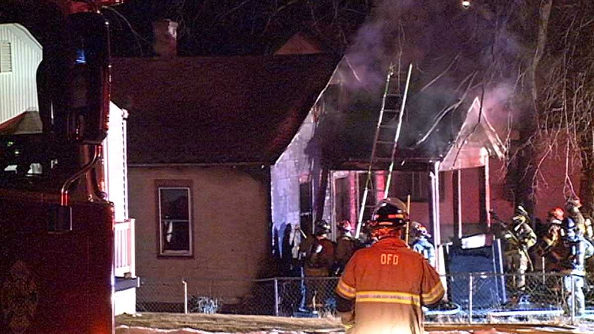 Crews Battle Overnight House Fire