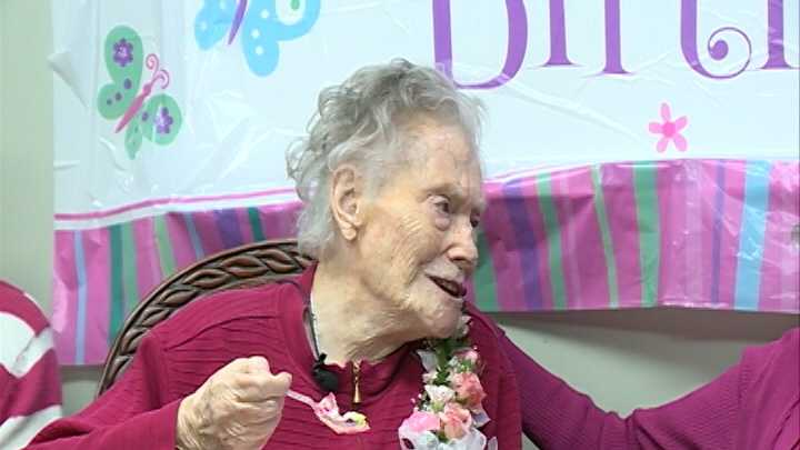 An Immanuel Trinity Village Assisted Living resident, Mildred Moss, recently celebrated her 105th birthday.