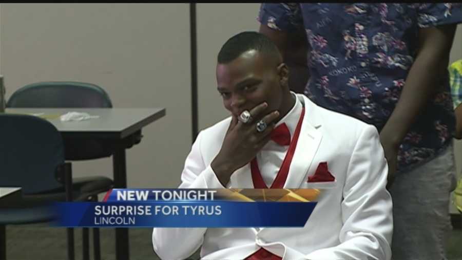 Eighteen-year-old Tyrus Harris is recovering after a shooting at Madonna Rehabilitation Hospital in Lincoln, but his mom didn't want him to miss his high school prom.