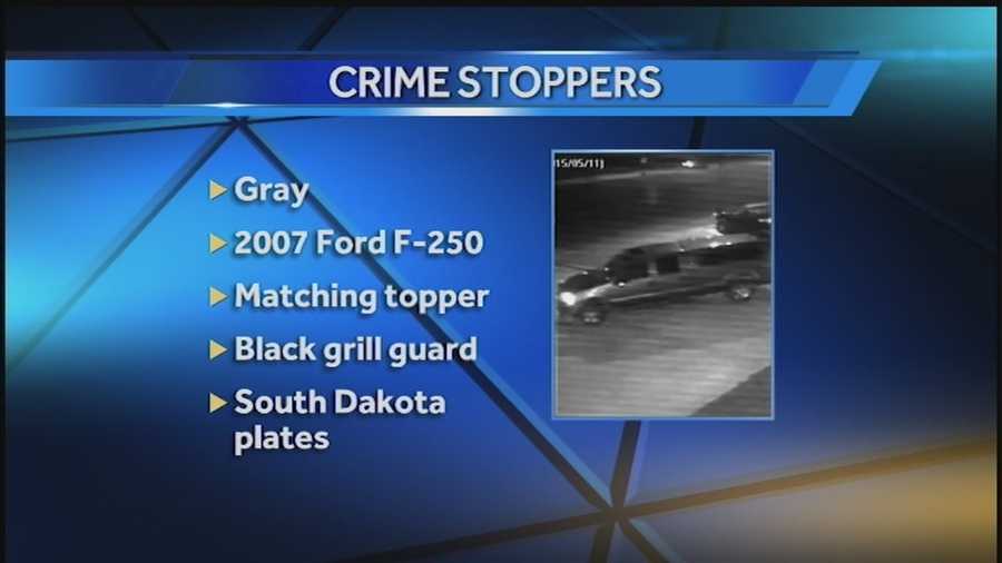 Omaha police are looking for a thief who made away with a pickup truck that had numerous items inside, including a handgun.