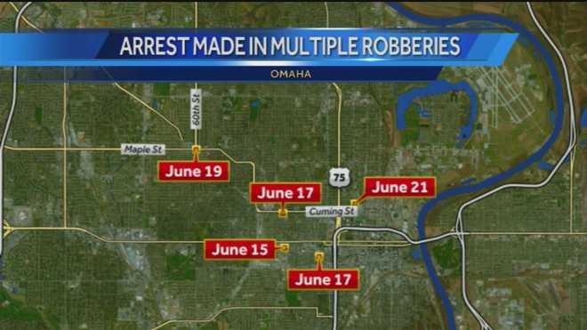 Man accused in string of robberies appears in court Thursday