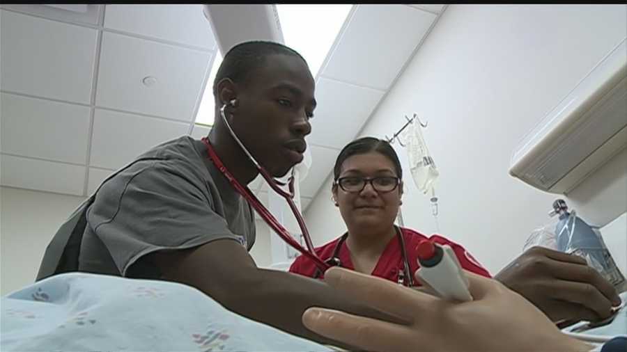 The University of Nebraska Medical Center helped local high school students explore careers in the medical field Thursday.