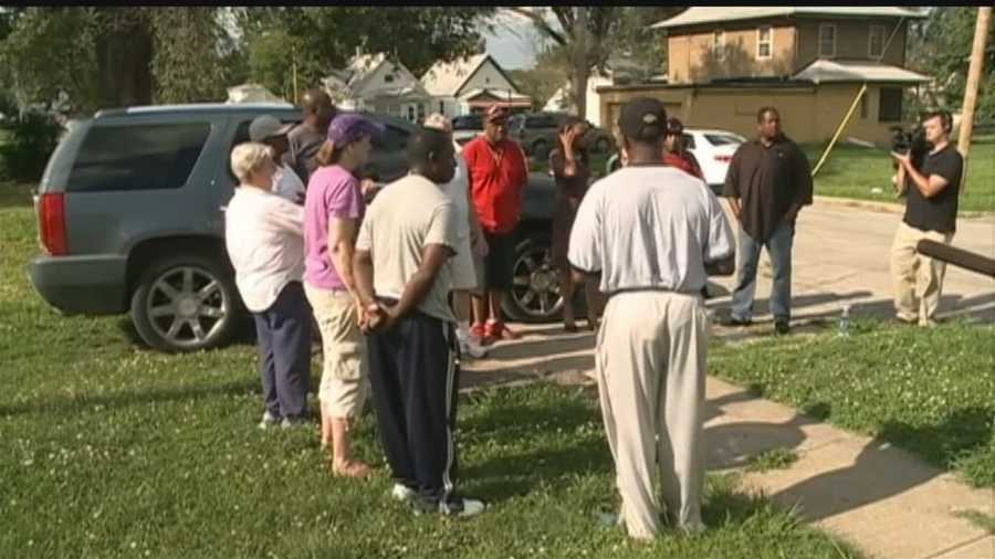 A group gathered to remember the man fatally shot Wednesday.