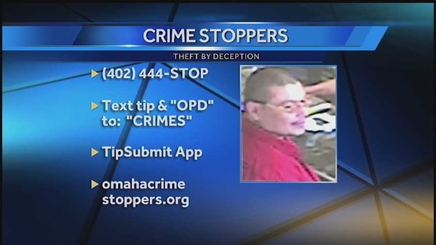 Omaha police are looking for a man who allegedly stole jewelry from a store in late April.