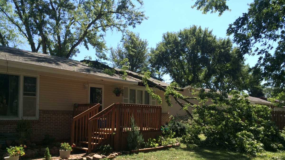 PHOTOS Storm damage in Wymore