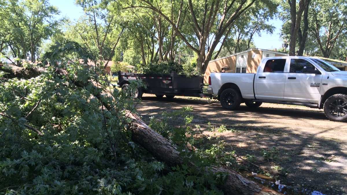 PHOTOS Storm damage in Wymore