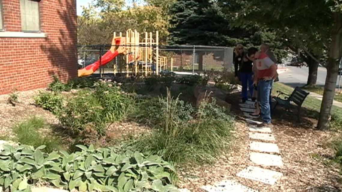 Garden at Benson West Elementary dedicated to tragically killed student