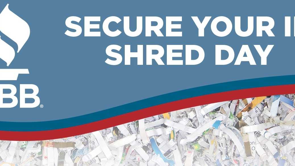 Where to shred your documents for free this Saturday