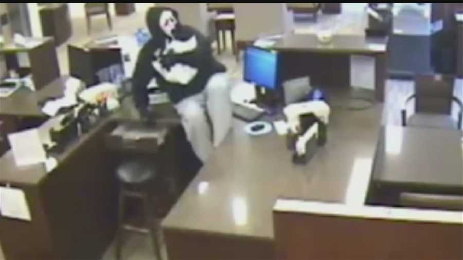 The Omaha Police Department has released video of Tuesday's bank robbery in the Omaha metro area.