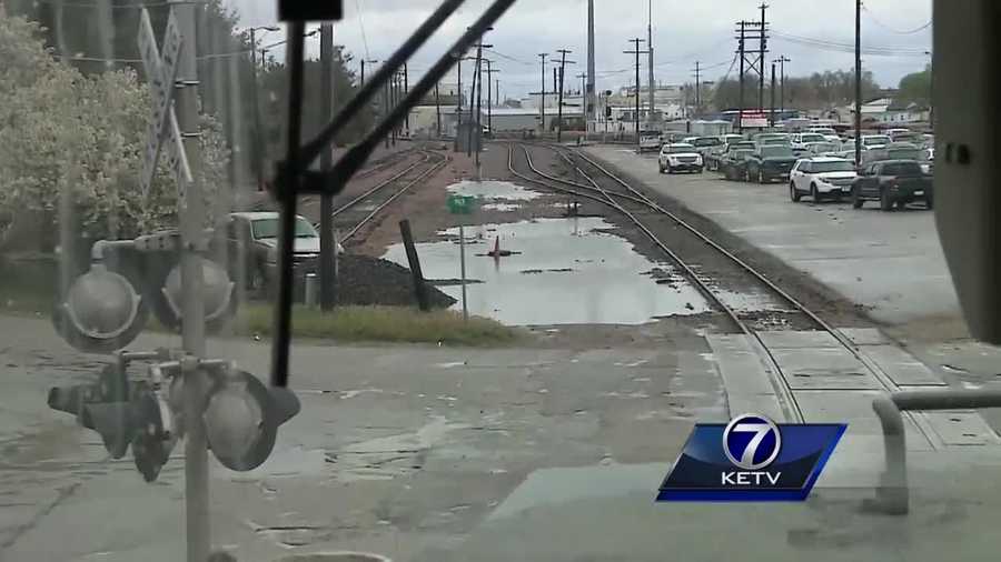 As trains move through big cities and small towns in Nebraska, Union Pacific says every single day, conductors see drivers making dangerous moves at crossings. Camila Orti reports.