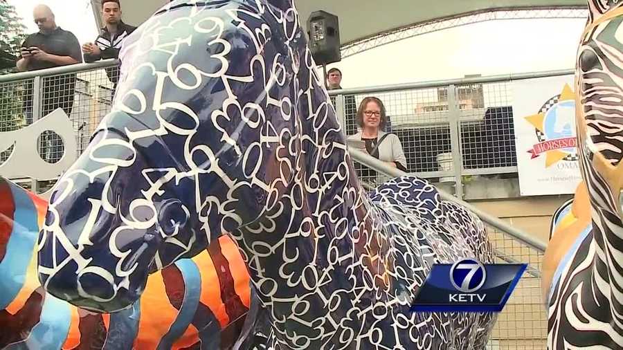 KETV NewsWatch 7 was proud to sponsor the unveiling of Omaha's latest art project: "Horses of Honor," an installation meant to honor fallen police officers.
