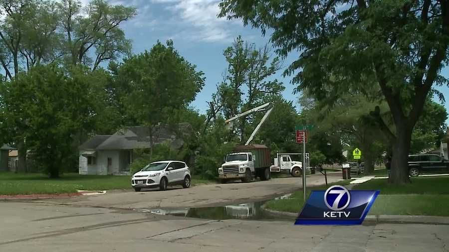 Thursday morning was busy for cleanup crews in the Fremont area, after a stormy night left sizeable damage.