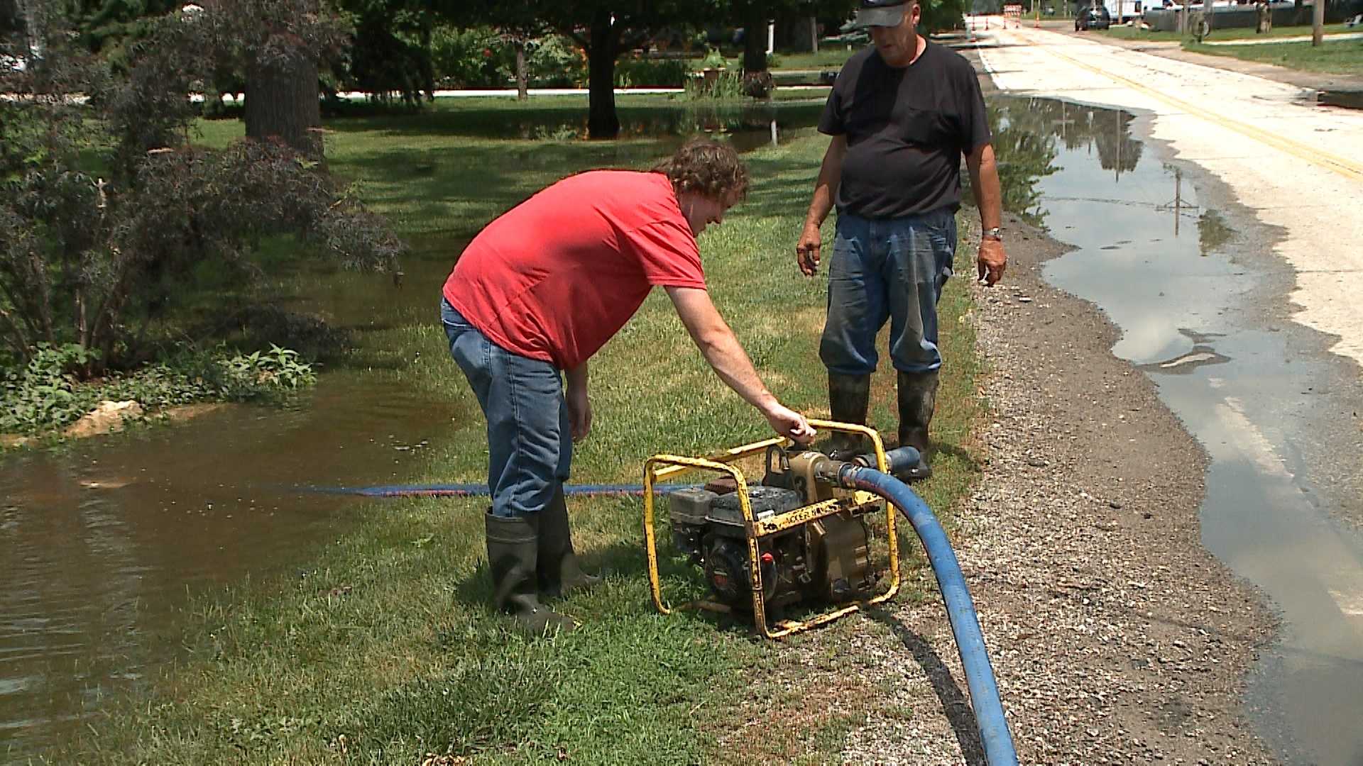 Overnight Storms Cause Flooding In Douglas, Dodge Counties