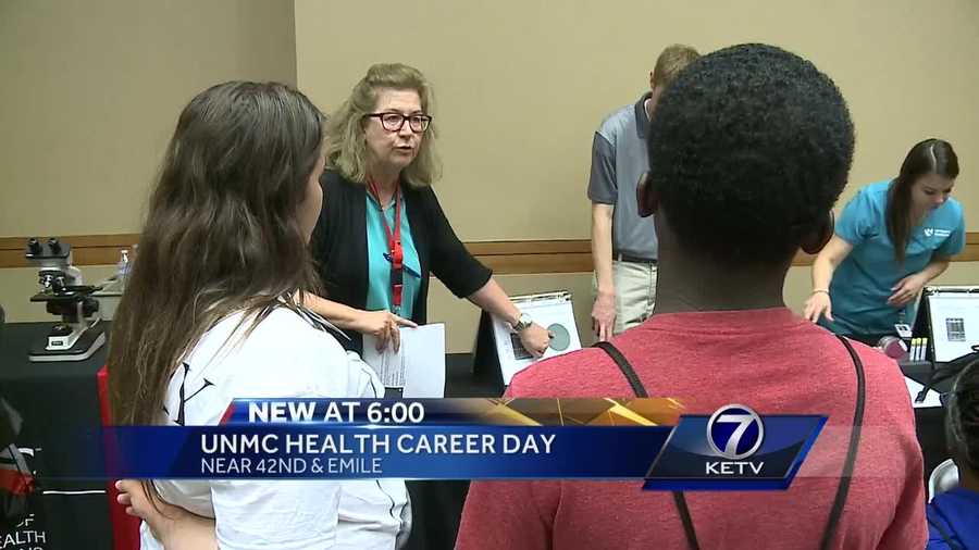 Future doctors, nurses and therapists explored what it would be like to work in the medical field Wednesday, getting a behind-the-scenes look at the University of Nebraska Medical Center.