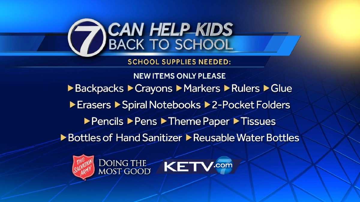 Join the 7 Can Help Kids BackToSchool backpack program
