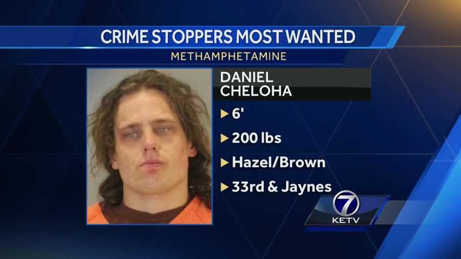 Omaha police said they are searching for a man they say had been caught with hundreds of grams of methamphetamine, some of which he apparently used.
