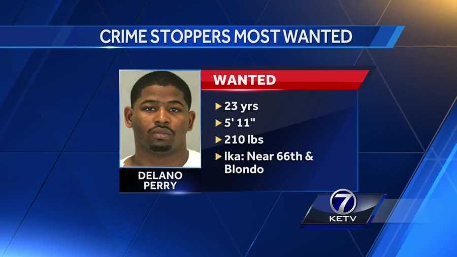 Omaha police are searching for Delano Perry, 23, a known gang member suspected of attacking the mother of his child.