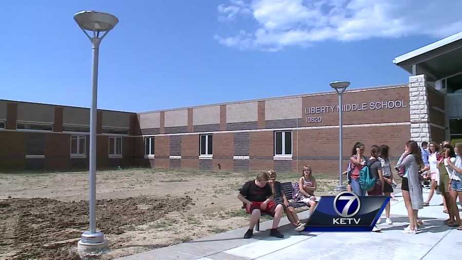 Students throughout the Papillion-La Vista school district were excited for the first day of school Tuesday, but one group of students has a brand-new reason to be excited.