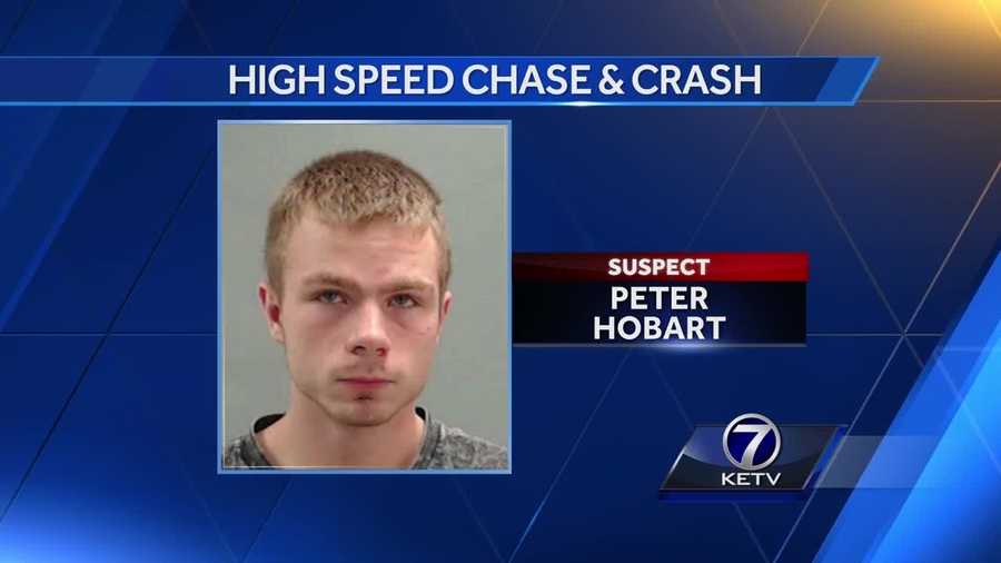 A Pottawattamie County deputy was led on a car chase Wednesday afternoon, and the person believed to be responsible for it ended up in the hospital, Pottawattamie County dispatchers said.