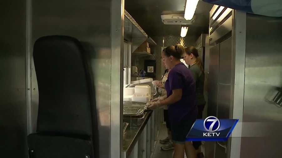A unique food truck is roaming the Omaha metro area this week, fueled by donations.