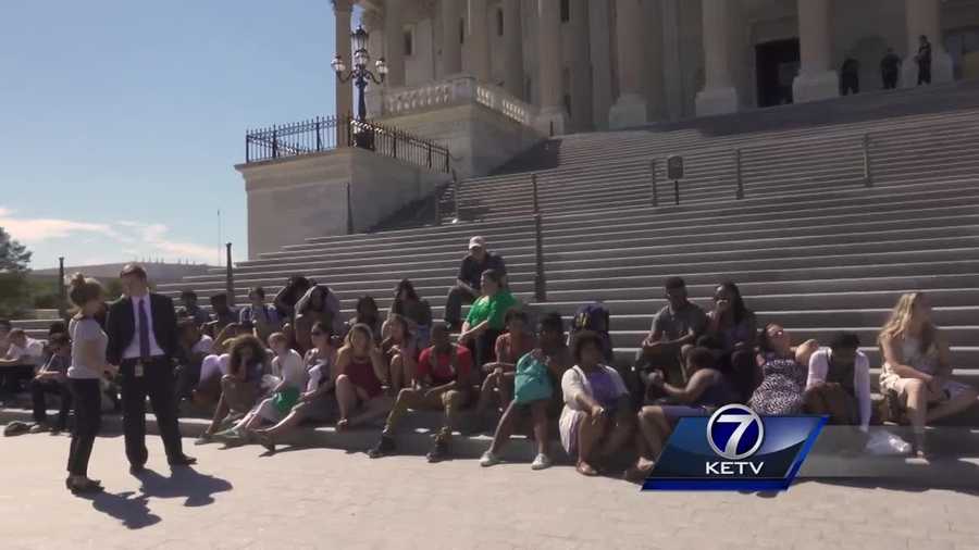 A group of Omaha North High School students are taking on our nation’s capital and leaving with an unforgettable lesson.