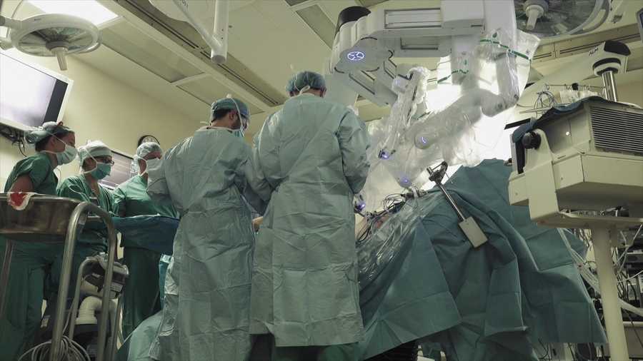 A robot at Nebraska Medicine is helping doctors perform less invasive surgeries.