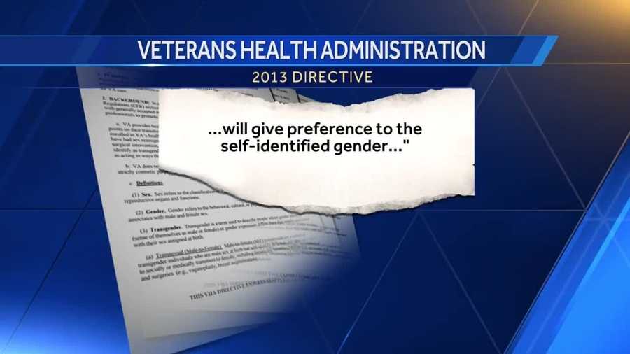 A transgender veteran is speaking out after she says the local VA Hospital staff told her to use a men's bathroom to shower.