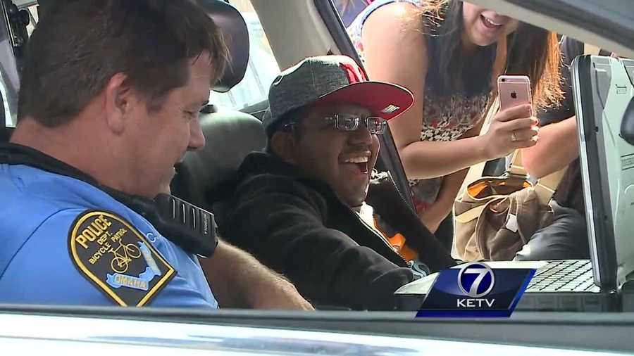 A drunk driver hit him when he was just three years old, and he's spent the rest of his life in and out of hospitals. But Monday, Tomas Casillas realized one of his dreams -- thanks to a special visit courtesy of Omaha police.