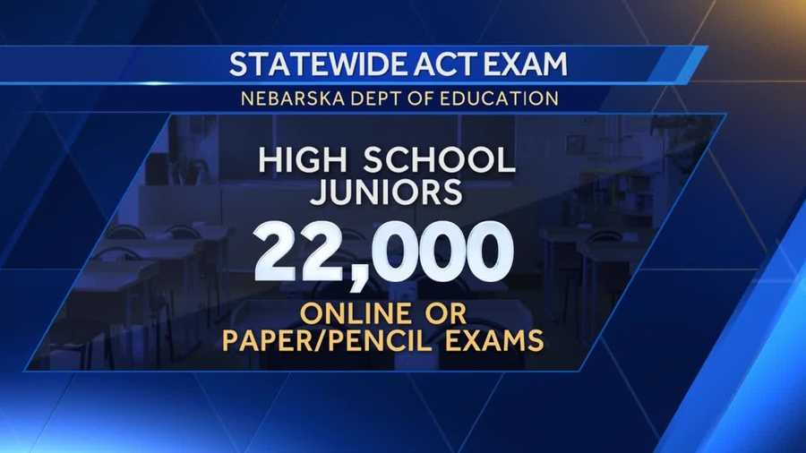 The school year brought a first for Nebraska high school juniors, with the state swapping out Nebraska State Accountability Tests in 11th grade with the ACT, a college entrance exam.
