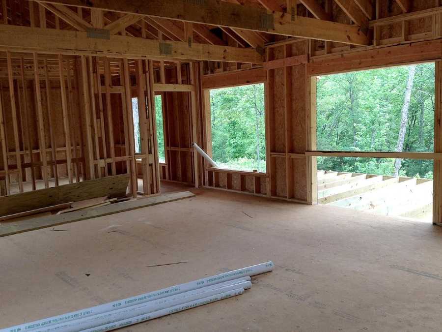 Images Cabins Take Shape At Lake Fort Smith