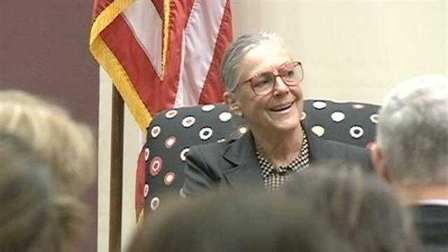 Wal-Mart heiress Alice Walton addressed a group of people at NWACC, speaking about the art of business.