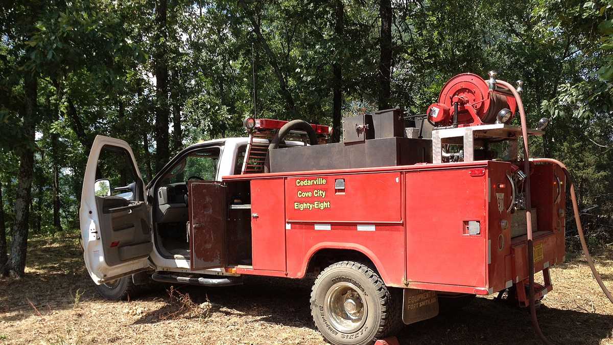 Rangers battle wildfire in Crawford County