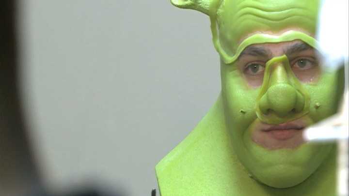 Images: The transformation from actor to Shrek