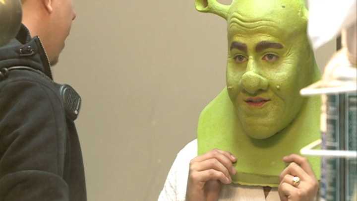 Images: The transformation from actor to Shrek