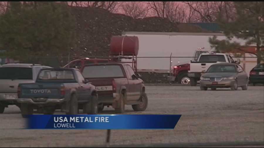 Thursday, fire crews rushed to USA Metal in Lowell. But the business has seen a number of complaints from neighbors in the past. Some neighbors moved away before this recent incident.