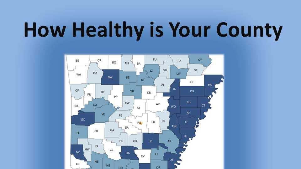 Arkansas county health rankings