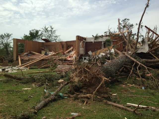 Photos: Deadly Tornadoes Rip Through Central Arkansas & Oklahoma