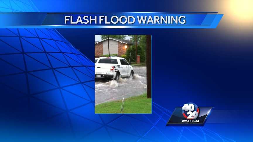 Arkansas counties under Flash Flood Warning