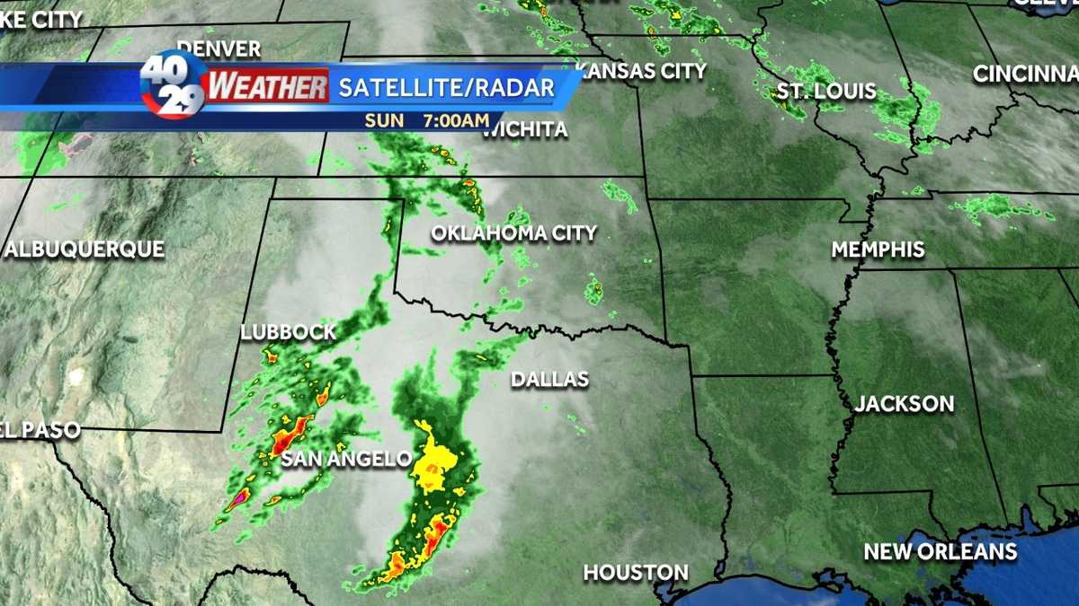 Upper Level Storm Remains West