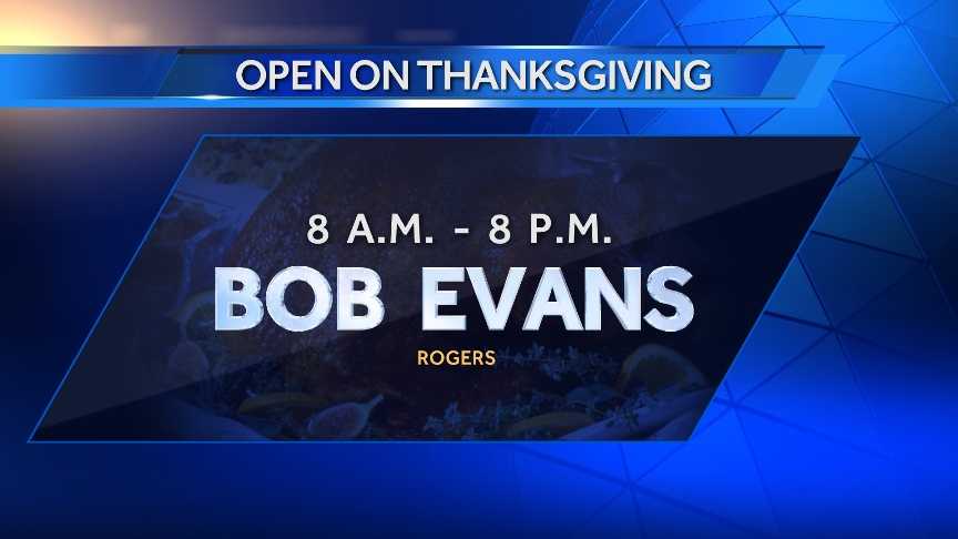 Restaurants open for thanksgiving in little rock ar